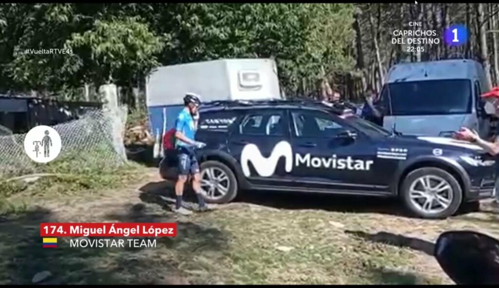 López con el Movistar