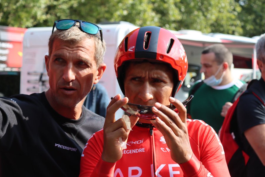 Nairo e Yvon Ledanois