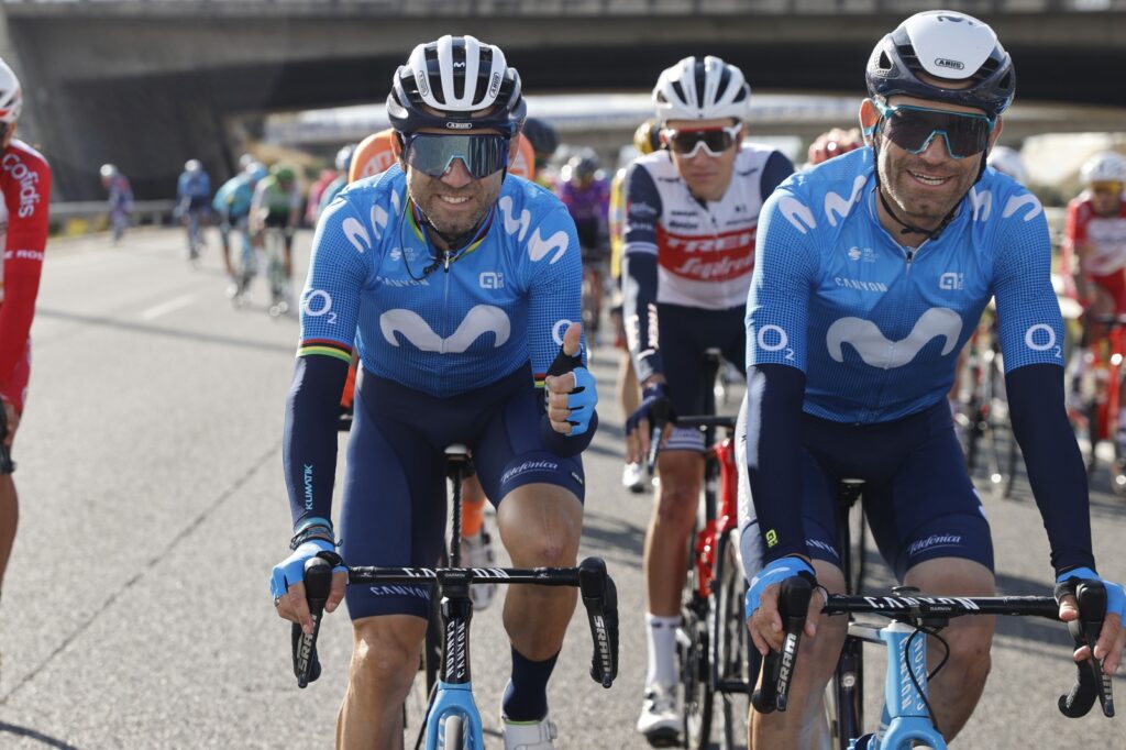 Alejandro Valverde habla sobre la ventaja de la tecnología en el ciclismo