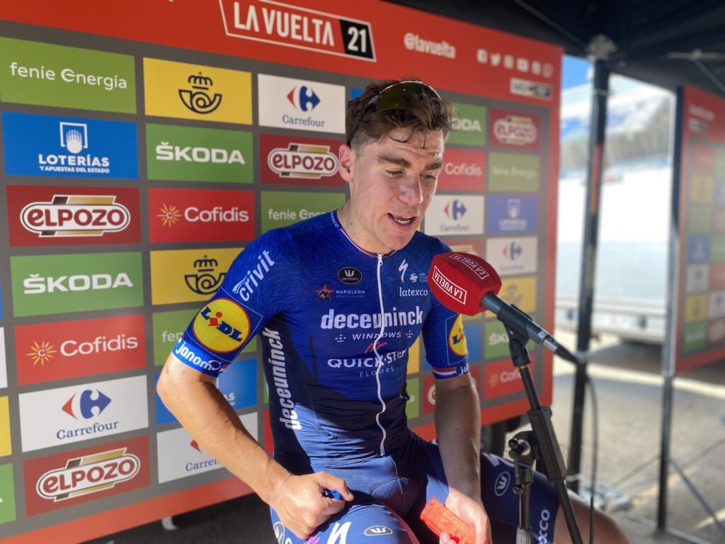 Fabio Jakobsen desvela sus sensaciones sobre sus victorias de etapa en La Vuelta 2021