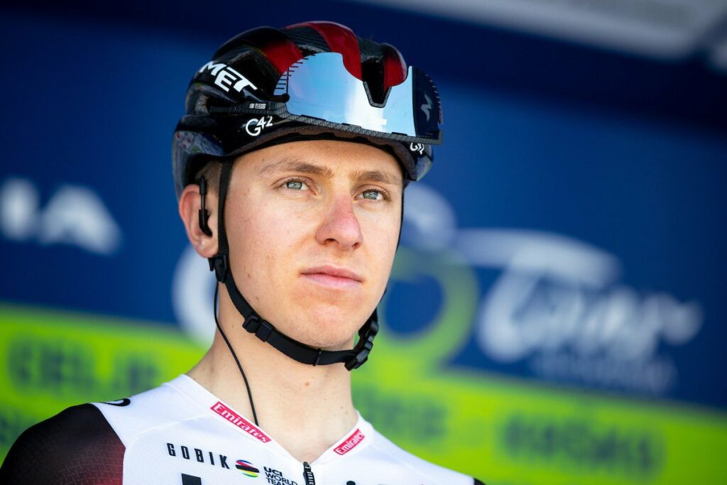 Tadej Pogacar y la baja que tendrá en el UAE Team Emirates para el 2022