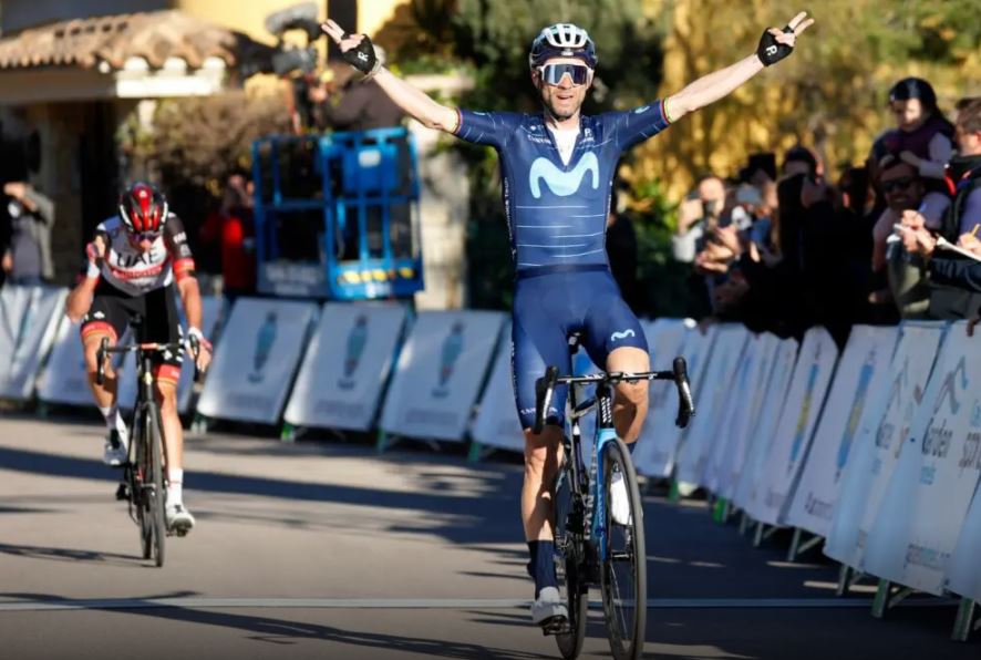 Alejandro Valverde y Enric Mas protagonizan la plantilla del Movistar para La Vuelta a la Comunitat Valenciana 2022