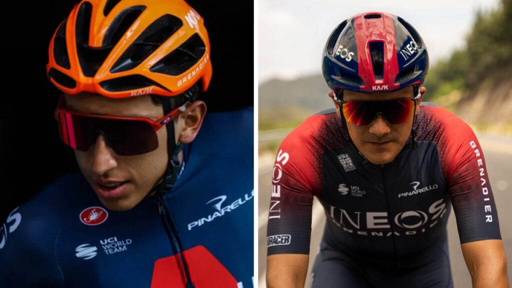 Egan Benal Richard Carapaz entrenar virtualmente aficionados