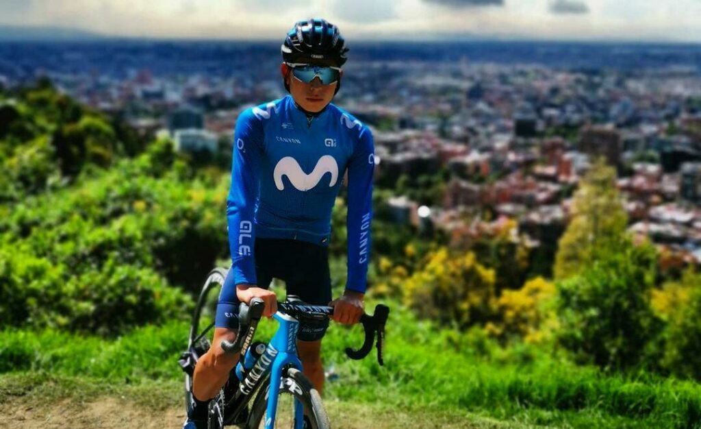 entrenamiento 2022 crono Movistar Tema Einer Rubio