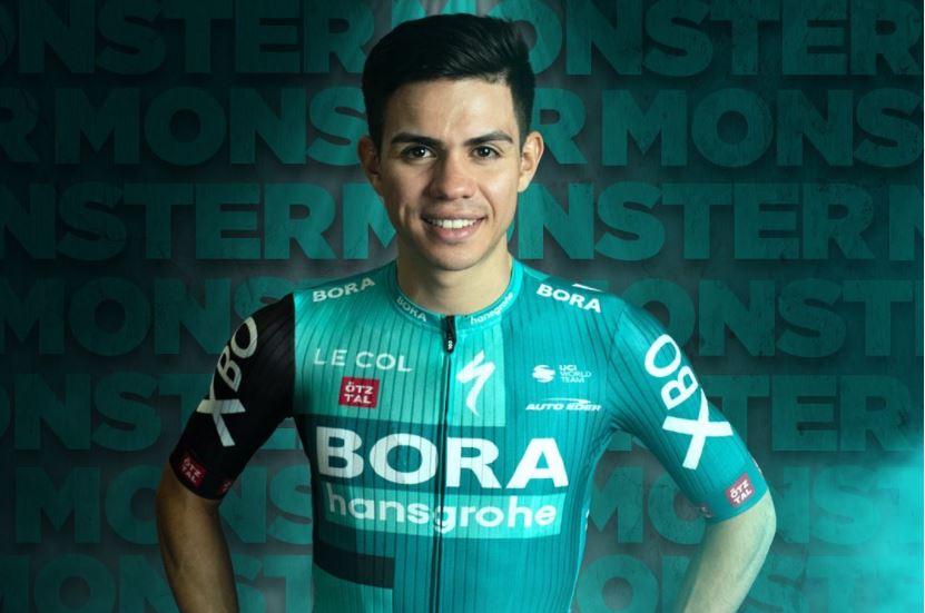 Bora Hansgrohe de Sergio Higuita, comparte su plantilla para el Tour de Arabia Saudita 2022