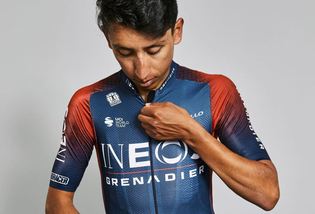 Egan Bernal reaparece y muestra tremenda herida que le quedó del accidente