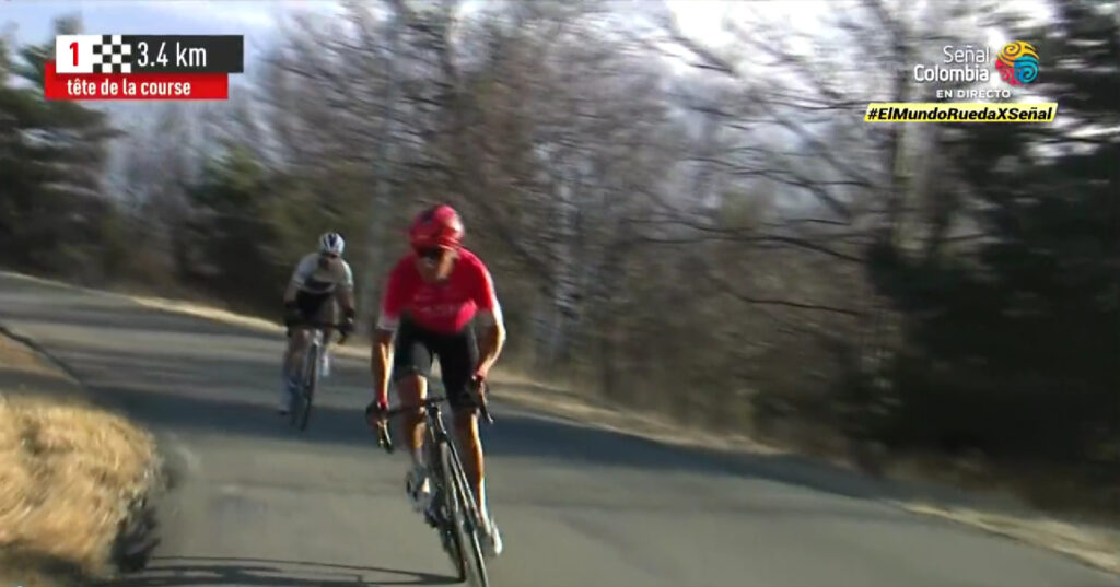 Nairo Alaphilippe atauqe Provence 2022