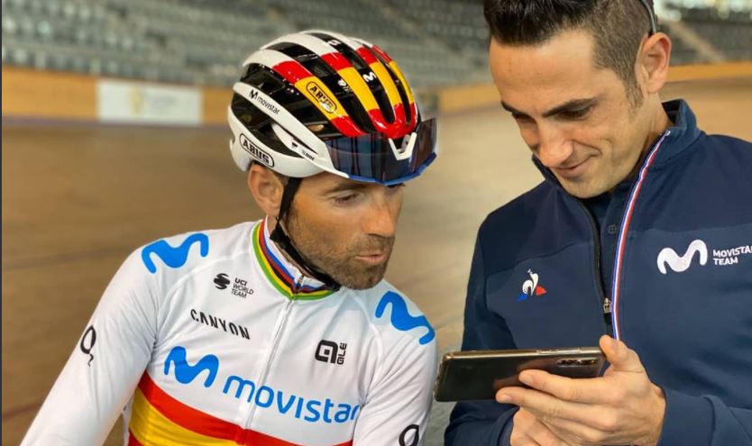 responde Alejandro Valverde Mundial Ciclismo 2022