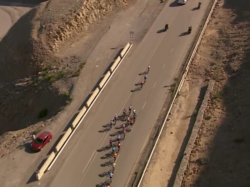 Ciclistas en competencia