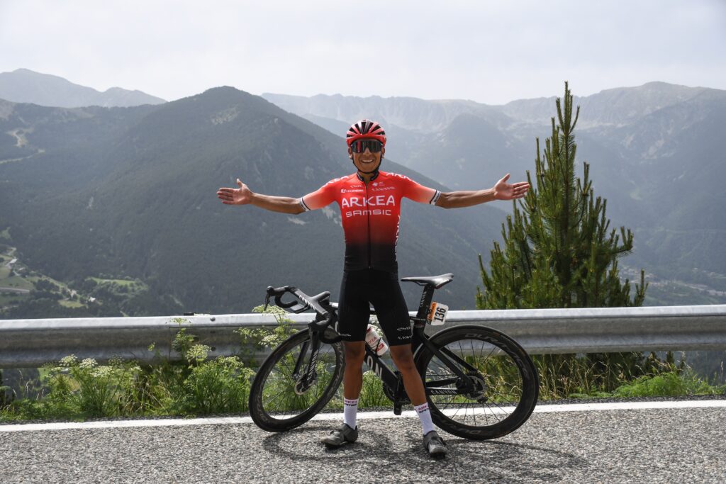 Nairo Quintana en las montañas