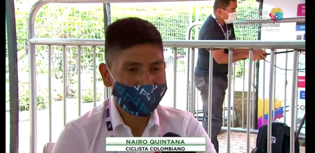 Nairo Quintana en entrevista