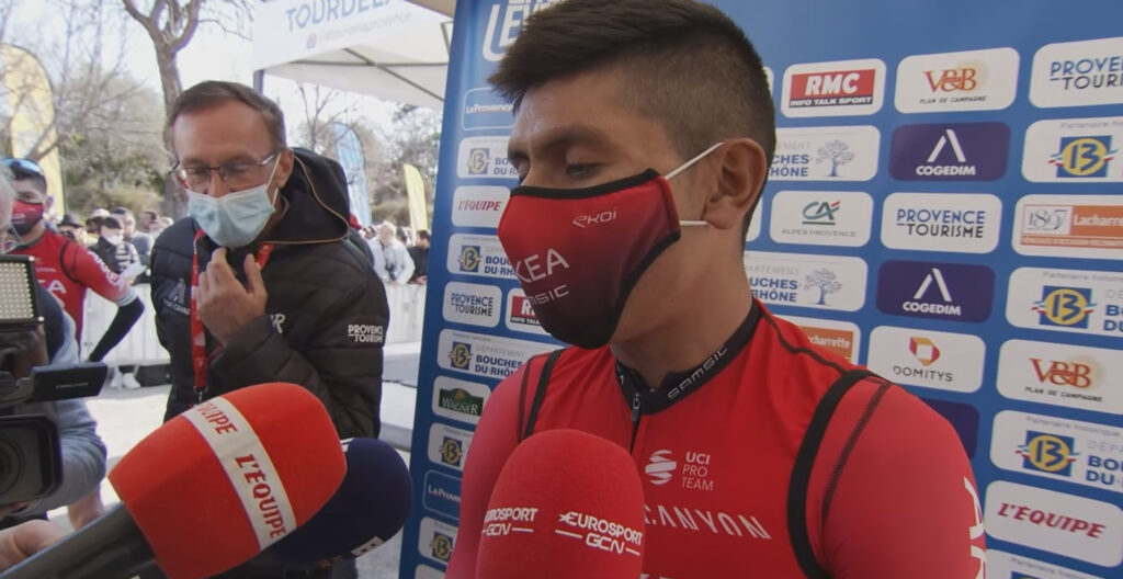 Provence Nairo entrevista etapa reina prejornada