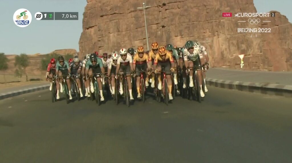 gana la etapa 3 del Tour de Arabia Saudita 2022