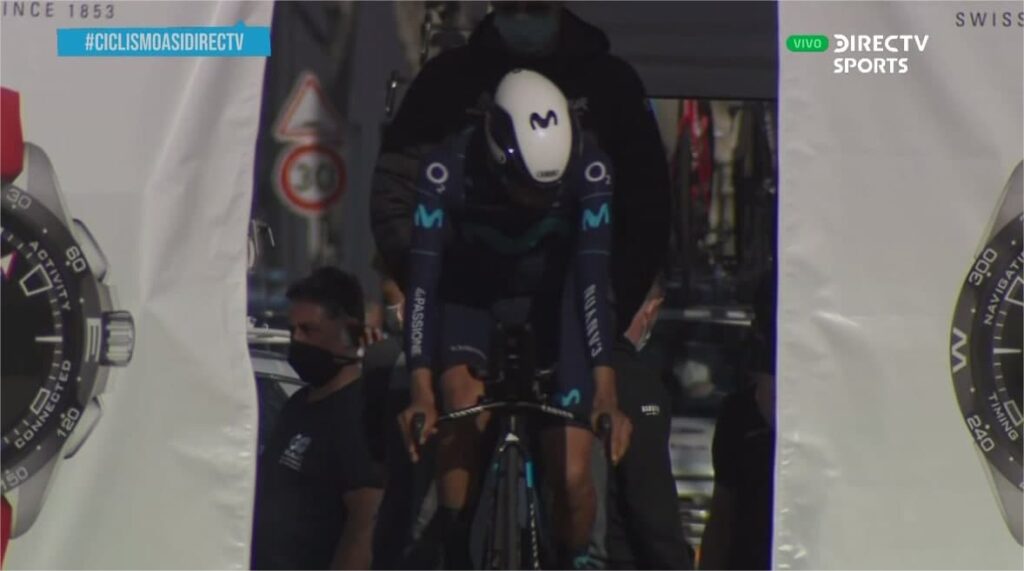 Iván Ramiro Sosa Movistar Team crono Provence