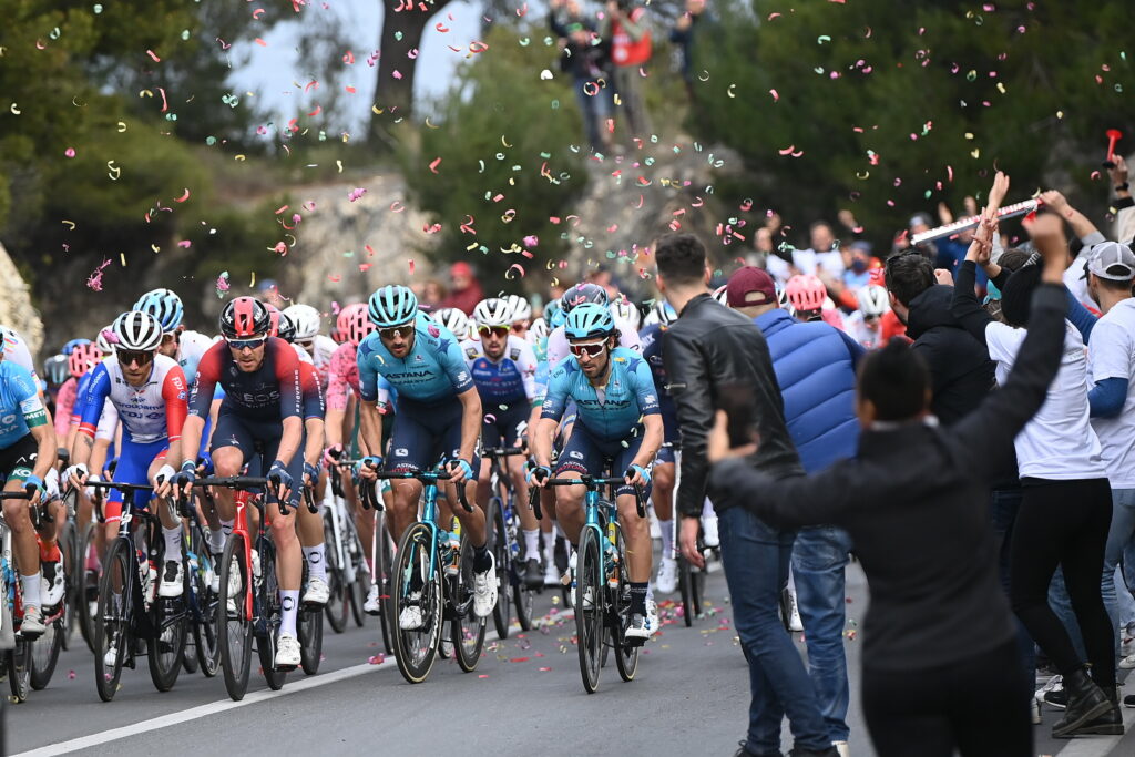 Milano Sanremo pelotón