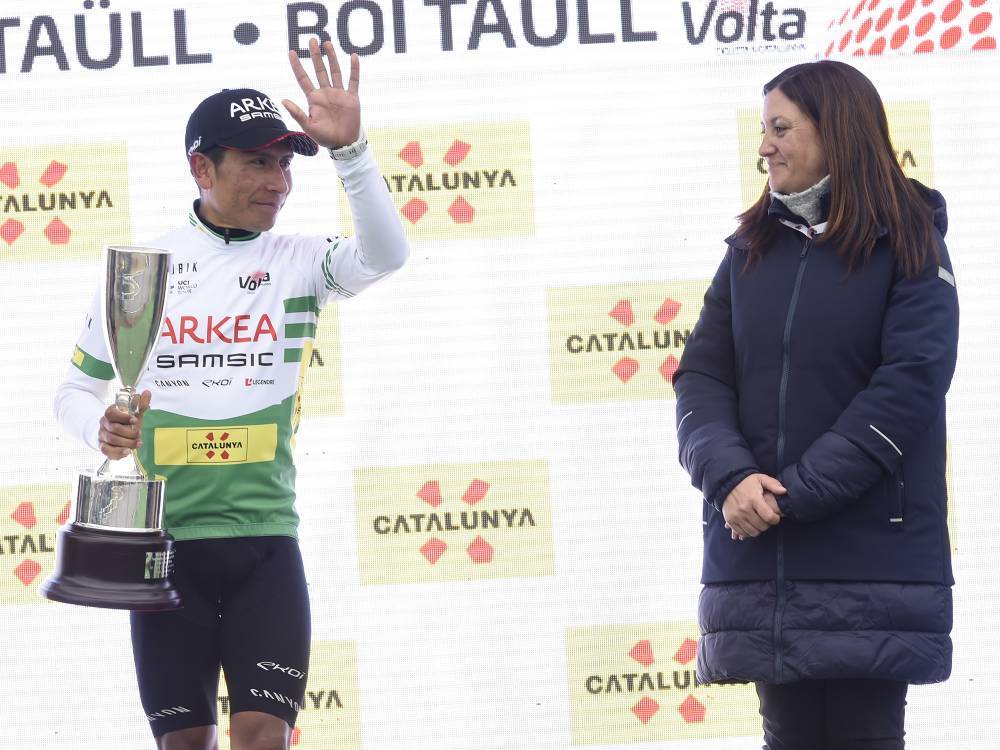 Nairo en podio