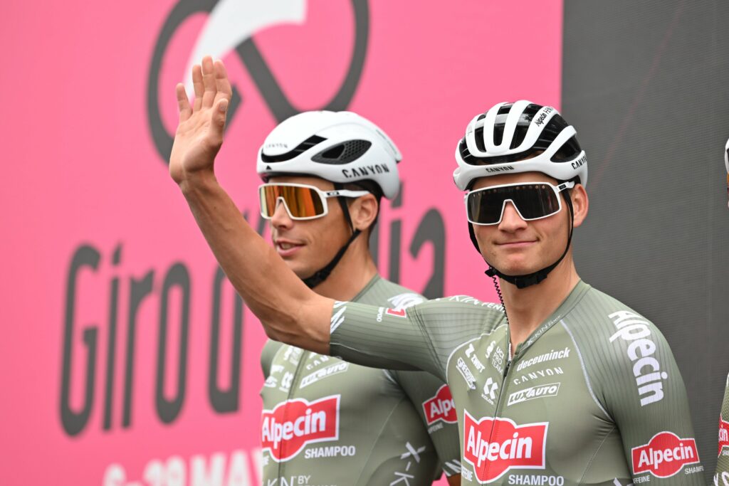 Mathieu antes de una etapa