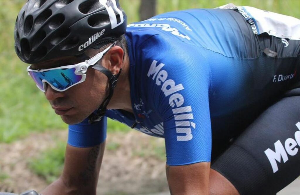 Fabio Duarte en pista