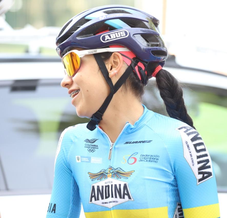 Paula Patiño en Imola 2020 - ph. Movistar Team - www.ciclismocolombiano.com
