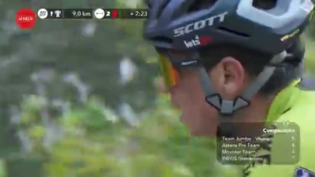 Esteban Chaves tiempo Vuelta 2020 etapa 11